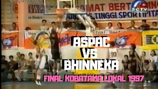 Download lagu Final Kobatama Lokal 1997: Aspac Jakarta vs Bhinneka Solo mp3 Download lagu Final Kobatama Lokal 1997: Aspac Jakarta vs Bhinneka Solo mp3