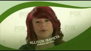 American Idol: Allison Iraheta - Eco Tip //-[HQ]-
