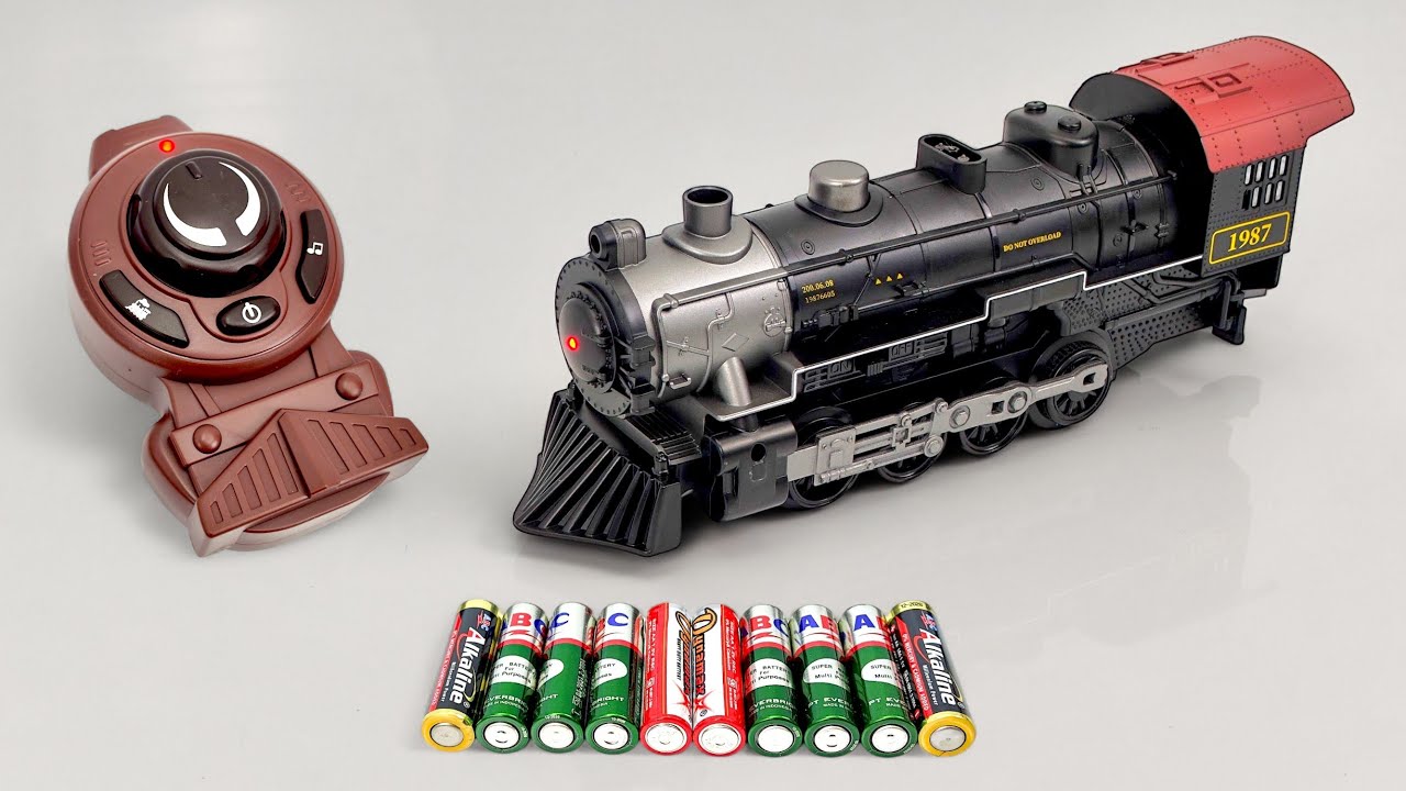 Unboxing & Testing R/C Rail Steam Train 2.4GHz Exclusive Classic Freight Train Series Remote Control