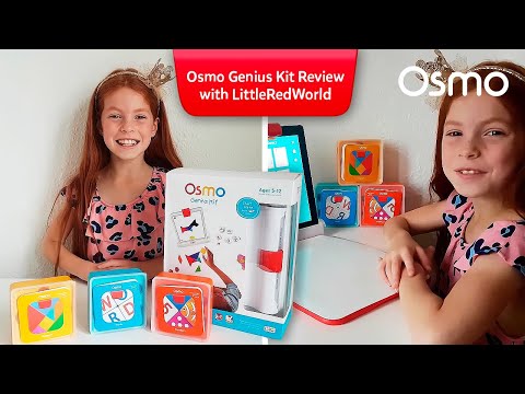 OSMO GENIUS KIT REVIEW! Fun Learning Games for Kids | Little Red World