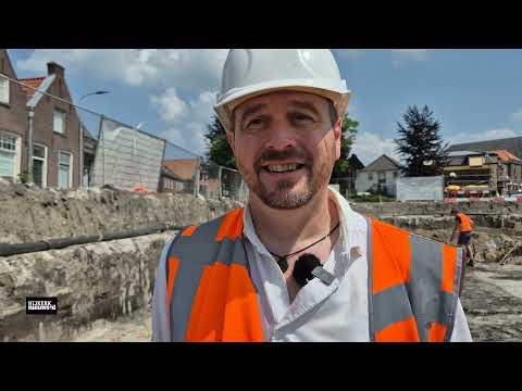 NIJKERK - Opgravingen  wonen bij de toren