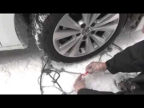 POLAIRE XK9 2016 : passanger car snow Chain removing - Chaine à neige tourisme démontage