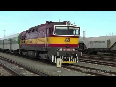 754 062-8: Odjezd Sp 1643 Radhošt z Kroměříže
