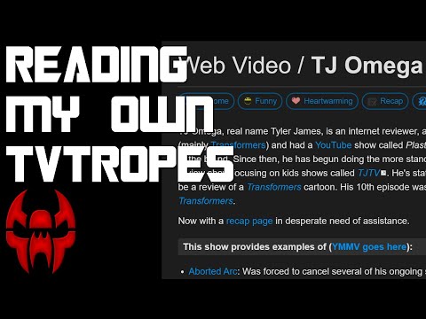 Browsing My Own TVTropes Page