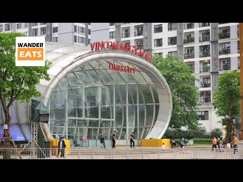 Caminhada: VINCOM Mega Mall Times City, o segundo maior shopping subterrâneo do Vietnã