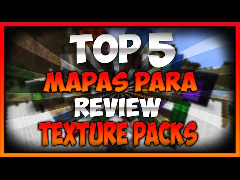 TOP 5 Maps for TexturePacks review |  MINECRAFT