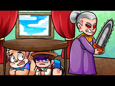 👉 ¡IMPOSIBLE ESCAPAR DE LA ABUELA! 😂🤣 GRANNY SIMULATOR