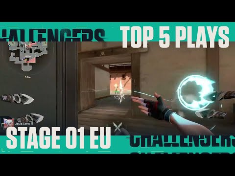 Top 5 plays | 2021 VCT Challengers EU - S01 W01