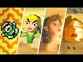 Evolution Of Link Dying In Quicksand In Zelda Games 1991 2021