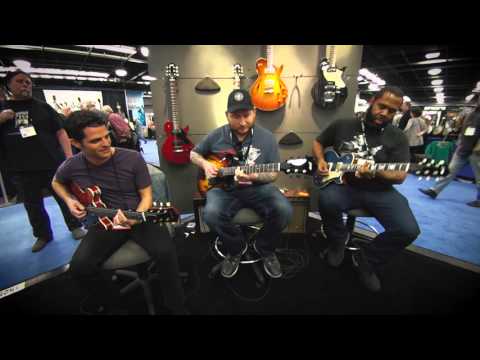 Collings Blues Jam w/ Kirk Fletcher, Josh Smith, and Mark Lettieri - NAMM 2016