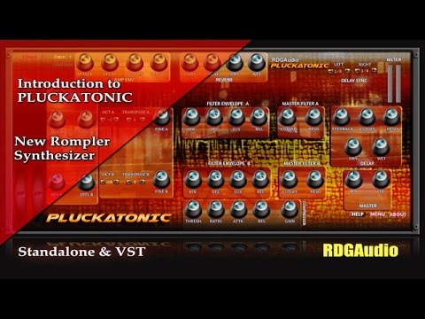 Introduction to Pluckatonic New Rompler Synthesizer 2017 RDGAudio