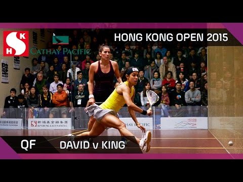 Squash: Hong Kong Open 2015 - Women's QF Highlights: David v King