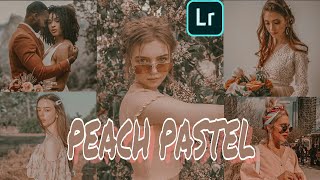 Lightroom Mobile Free preset|Peach pastel|Tutorial 2020