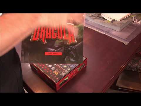 FURY OF DRACULA 2nd Edition UNBOXING by THE GAME WARRIOR