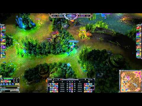 League of Legends - Nami Steals Baron In Rank GGWP!