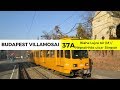 Budapest 37A Villamos Blaha Lujza Tér M Népszínház Utca Sörgyár Tram 37A