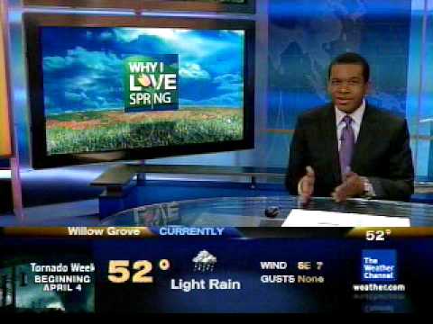 Willow Grove PA Weatherstar XL - Heavy Rainfall - 3/29/2010