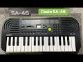 The SA 46 Mini Keyboard With 32 Keys 8 Voice Polyphony 100 Tones 50 Rhythm Patterns And 10 Songs