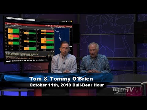 October 11th Bull-Bear Nadex Option Hour on TFNN - 2018