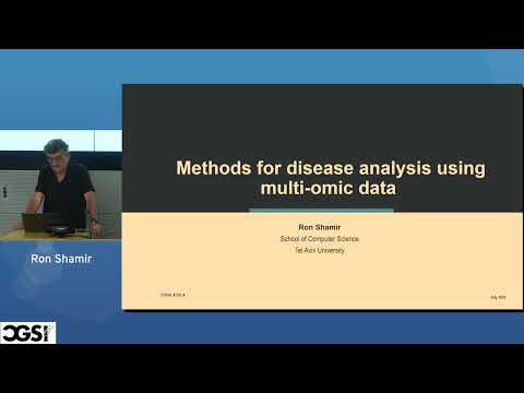 Ron Shamir | Methods for Disease Analysis Using Multiomic Data | CGSI 2023