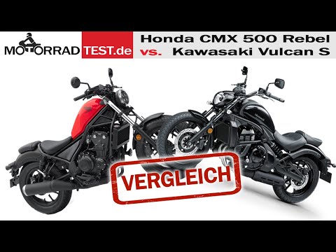 Honda CMX 500 Rebel vs. Kawasaki Vulcan S | Two Cruisers Compared
