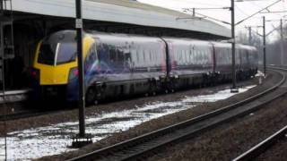 preview picture of video 'Trains at Retford Station 09/02/12'