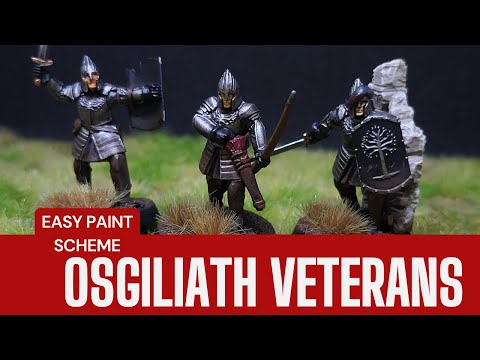 how to paint a gondorian fast... but slow