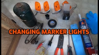 HOW TO INSTALL NEW MARKER LIGHTS ON A TRAILER OR RV