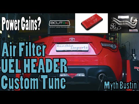 Myth Bustin" Wieviel Leistung kriegt man mit: Luftfilter, UEL und Custom Map auf GT86/BRZ/FRS