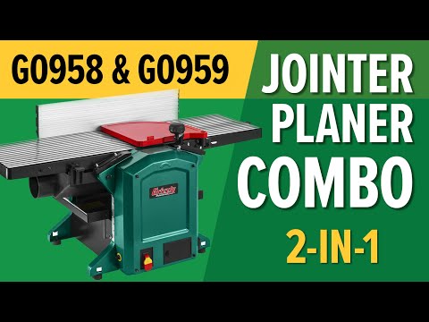 Grizzly Planer/Jointer Combo | Minimize your Footprint, Maximize your Workflow
