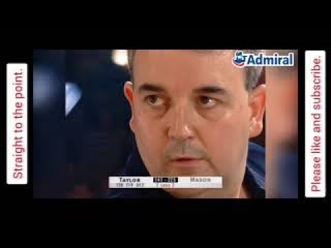 Phil Taylor on how to play darts - Masterclass & Throw examination.