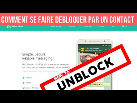 📱📲 QUELQ'UN VOUS A BLOQUÉ COMMENT SE FAIRE DÉBLOQUER SUR WHATSAPP