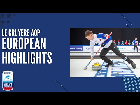 Highlights of Czech Republic v Norway - Round robin - Le Gruyère AOP European Curling Championships