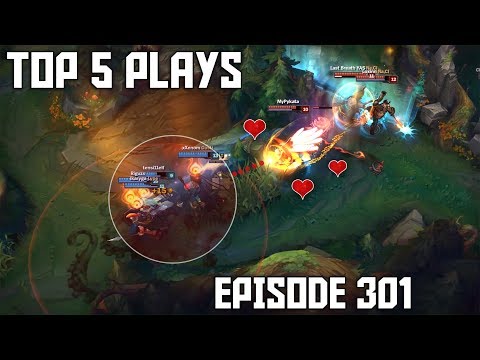 League of Legends Top 5 Plays Week 301 | Insane Damage Wombos & One Shot Jungle Maokai