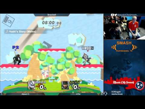 STS10.5 - Alex615 (Wolf) vs ATM (Snake)- Project M Singles