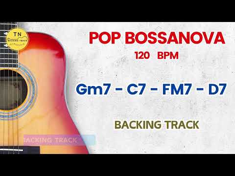 Pop Bossa Backing Track F Major | Gm7 C7 FM7 D7 | TN Backing Track