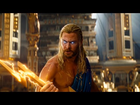 Thor vs Zeus "That's The Sound Of Lightning" - Thor: Love and Thunder (2022)