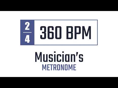 360 BPM - 2/4 - Metronome