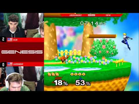 GENESIS 5 SSBM - Slox vs Laudandus - Melee Top 64 Singles
