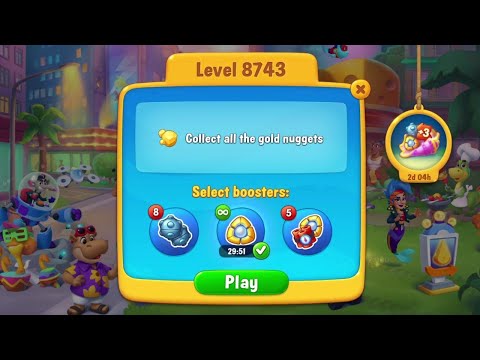 @Fishdom Win Strikes Level 8743 - 8752 Using FREE 30Min Lightning ⚡