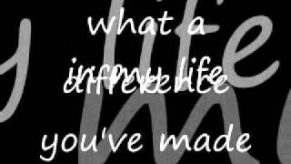 Ronnie Milsap - What A Difference You&#39;ve Made In My Life with Lyrics