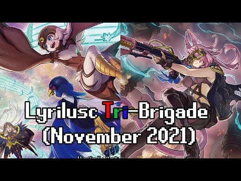 1st Place Locals Lyrilusc Tri-Brigade Deck Profile November 2021 (October 2021 Banlist)