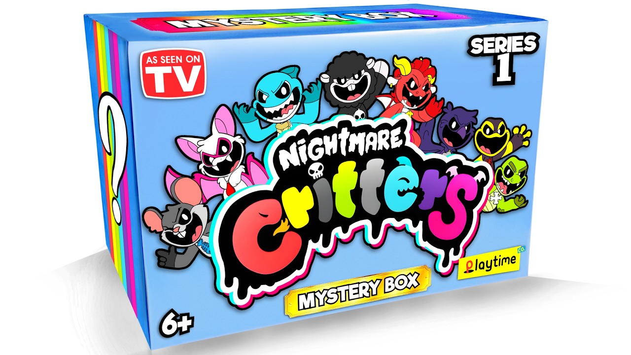 The BIGGEST Nightmare Critters MYSTERY BOX! NEW Poppy Playtime Chapter 4 Plushies & Minifigures