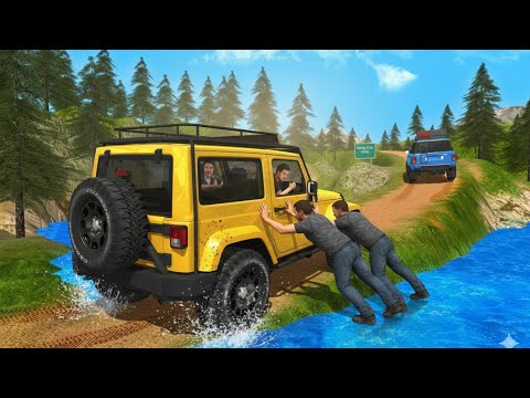 4x4 Offroad Jeep Driving Simulator 3D - Drive SUV 4x4 jeep Offroad Game - Android GamePlay
