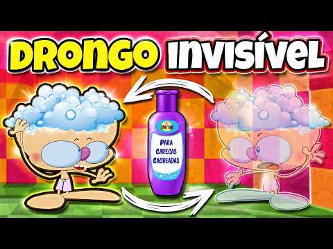 Capa de DRONGO SUMIU!? 🤭 Mongo e Drongo - Desenho animado com Zongo e Keko