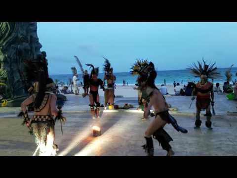 Playa Del Carmen Quintana Roo Danza Maya (Mayan Dance)