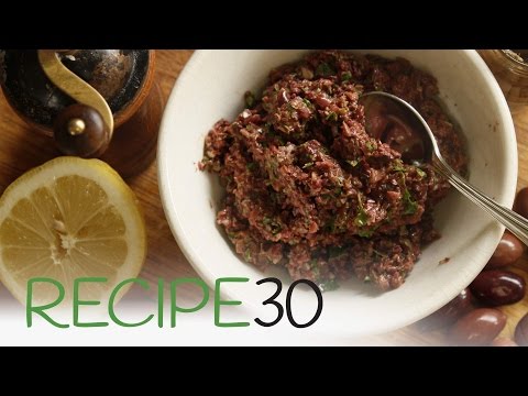 OLIVE TAPENADE - By RECIPE30.com