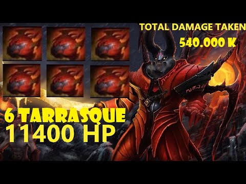 OMG !!! 6 TARRASQUE + 11400 HP + TOTAL DAMAGE TAKEN 540K TANK DOOM #shorts