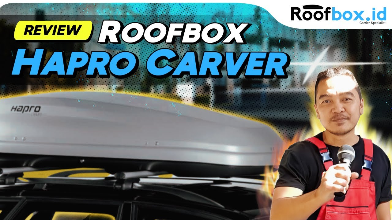 Review #roofbox Hapro Carver by @roofboxid