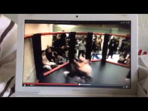 Sean mallett semi pro mma  inter club(1st fight of day) 2011
